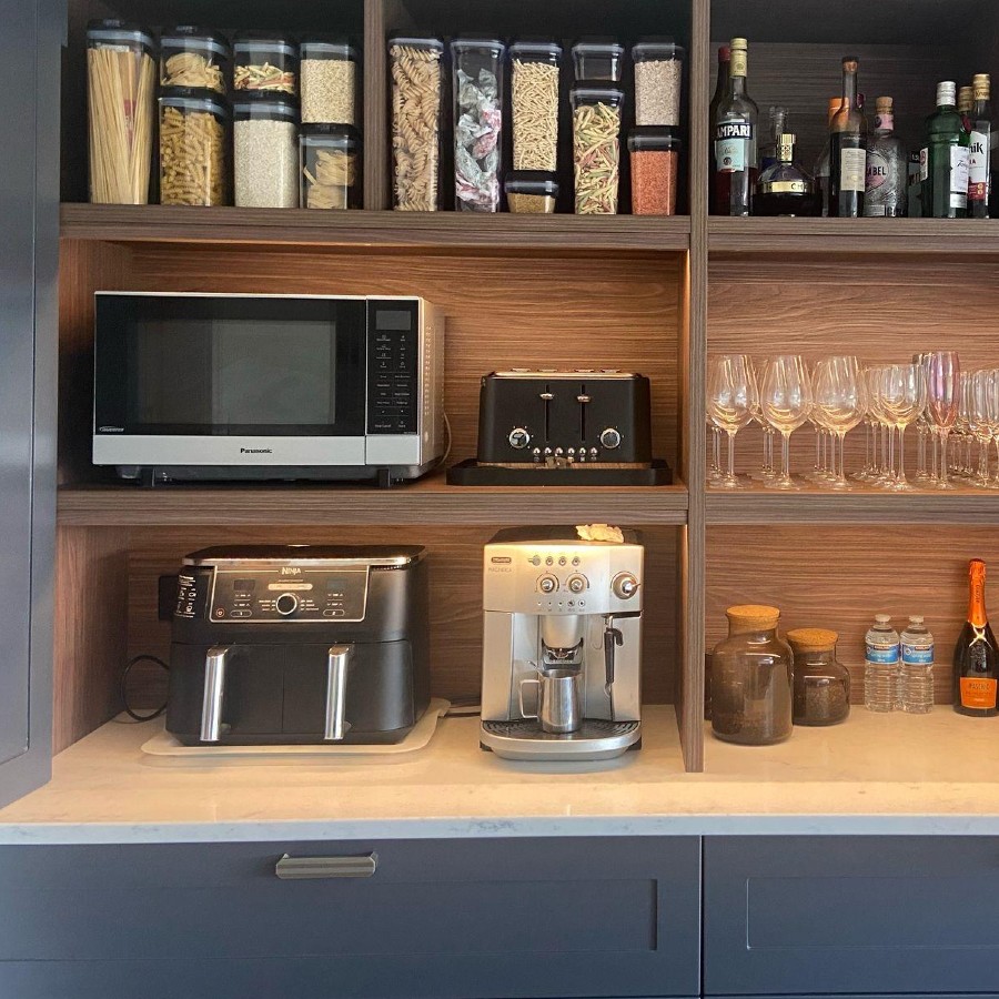Bespoke furniture for kitchen appliances