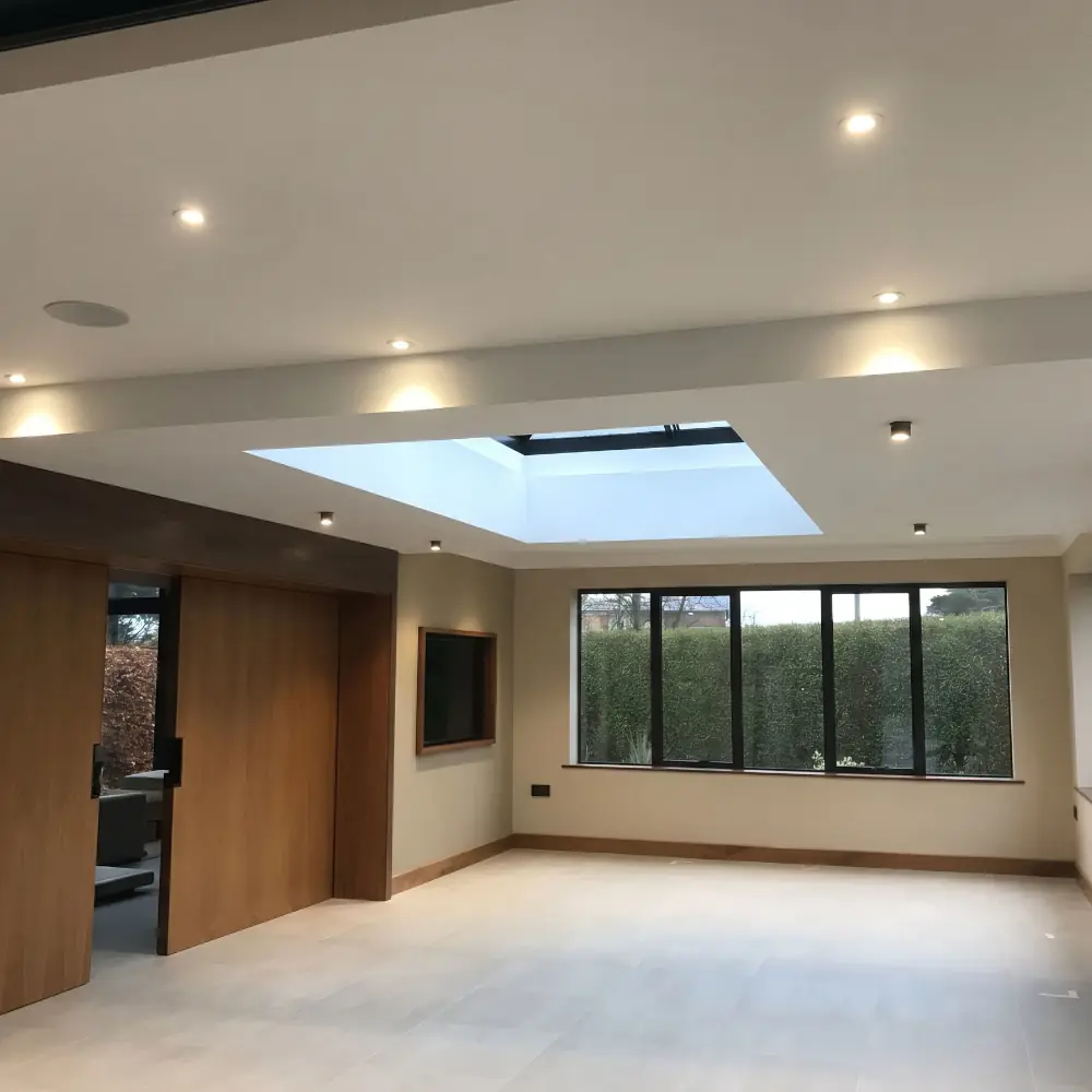 Ceiling after renovation work