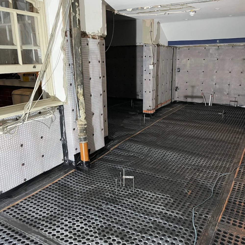 Basement Conversion Before