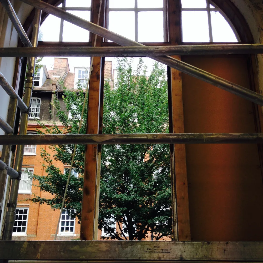 Window renovation before